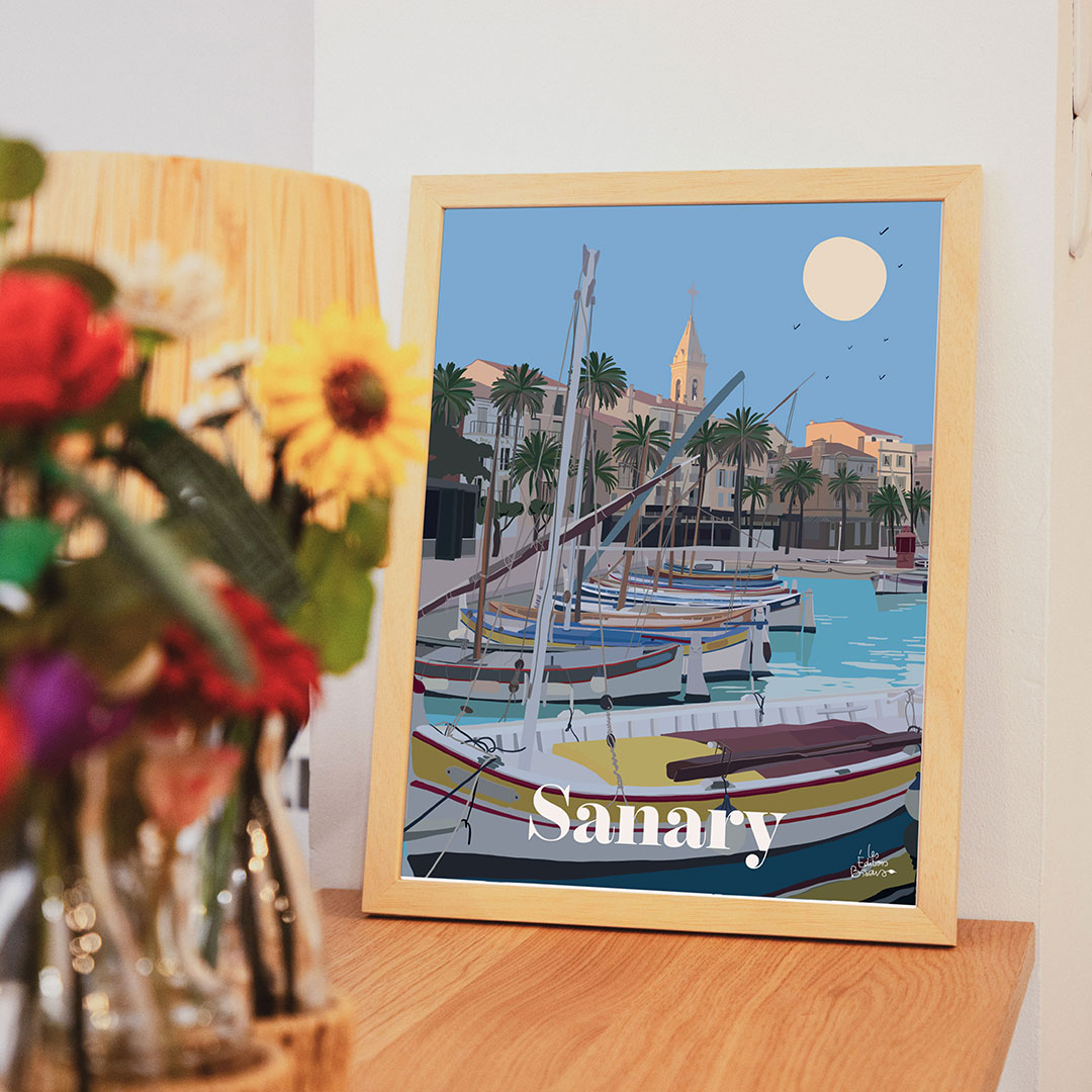 Sanary-sur-Mer, entre ciel et mer