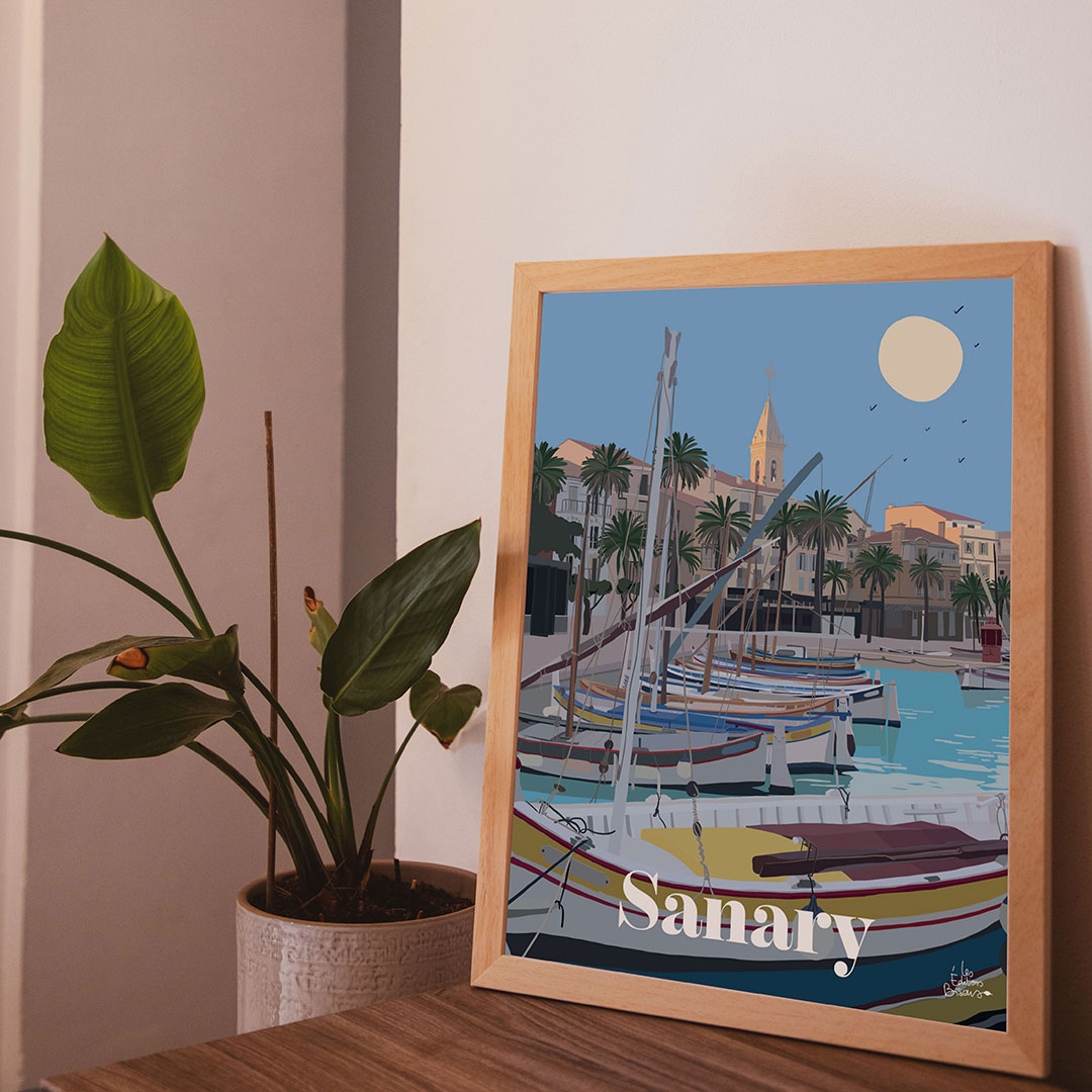 Sanary-sur-Mer, entre ciel et mer
