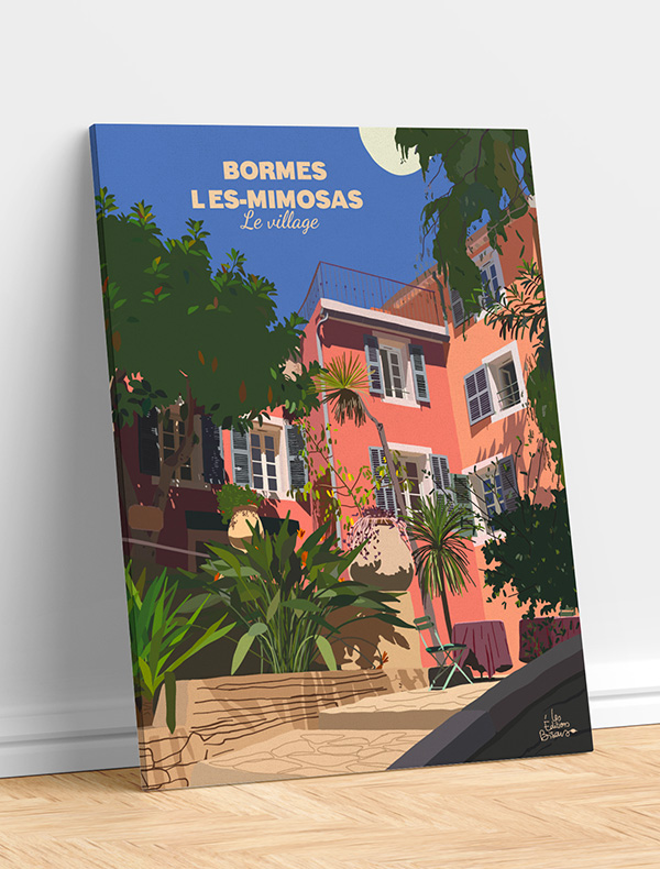 "Bormes-les-Mimosas – Le Village "