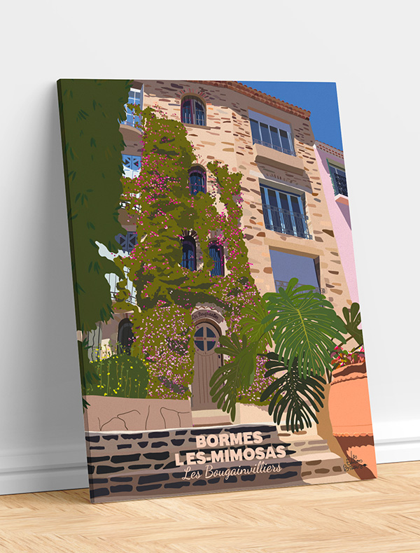 "Bormes-les-Mimosas – Les Bougainvilliers "