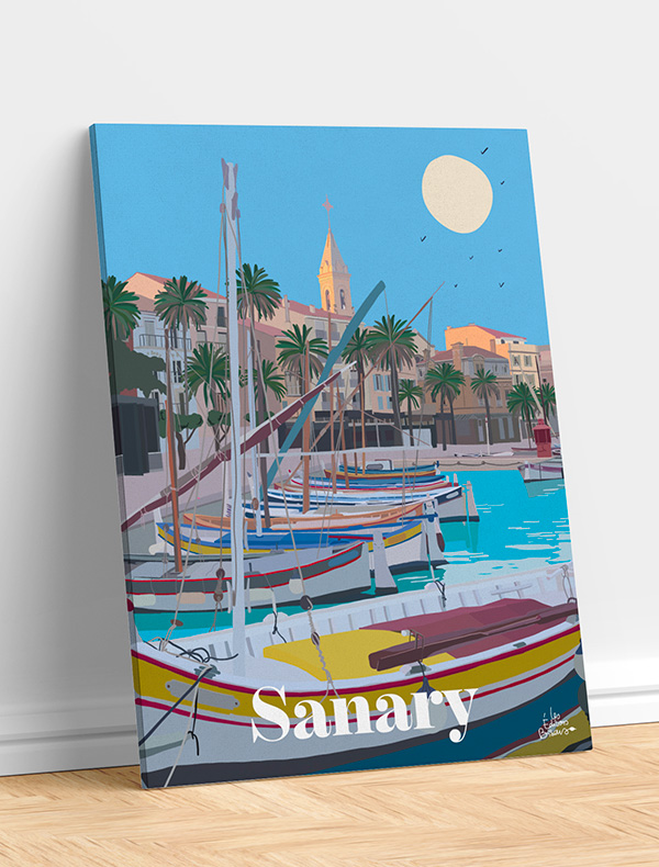 "Sanary sur mer - Entre ciel et mer "