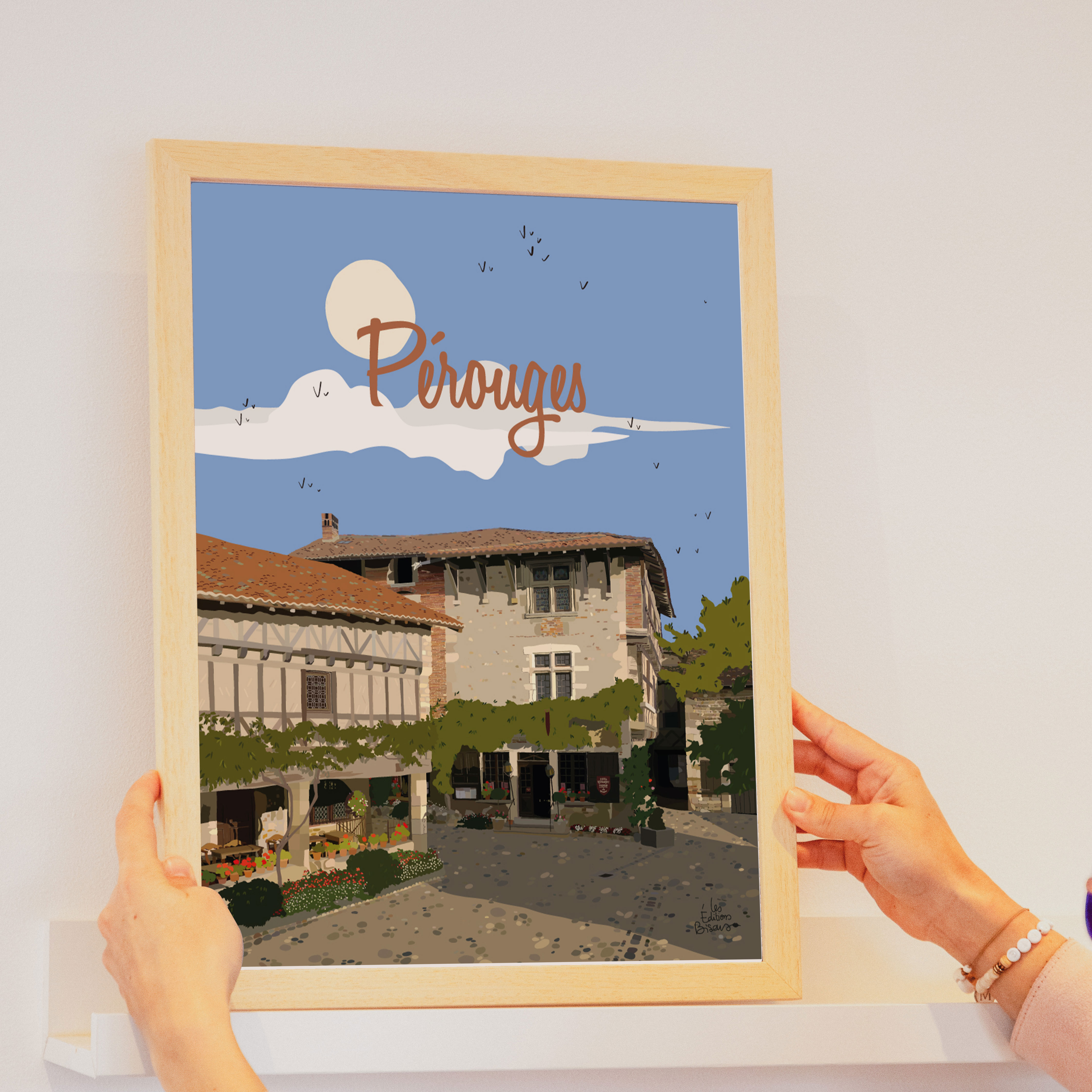 Pérouges – Place du Tilleul