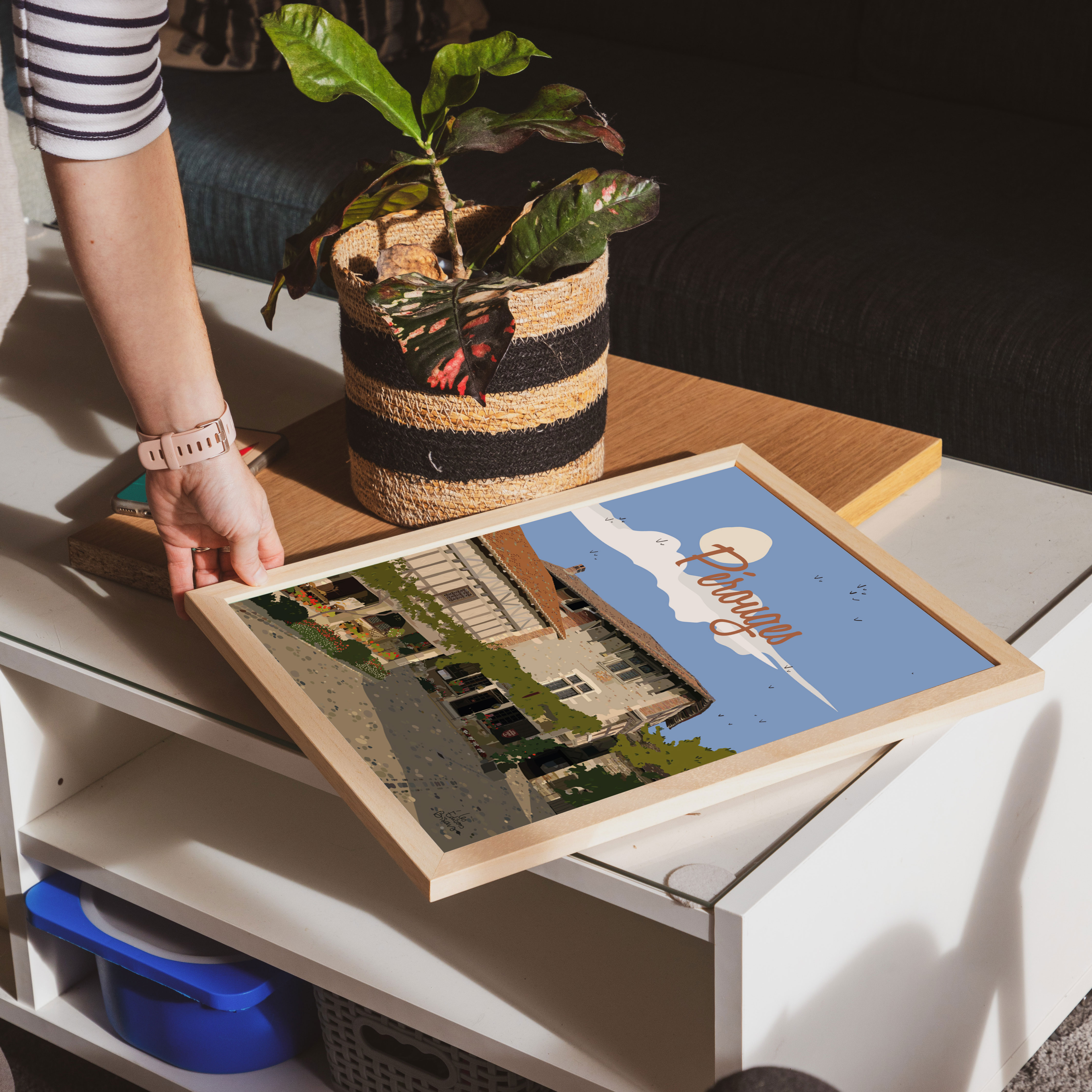 Pérouges – Place du Tilleul