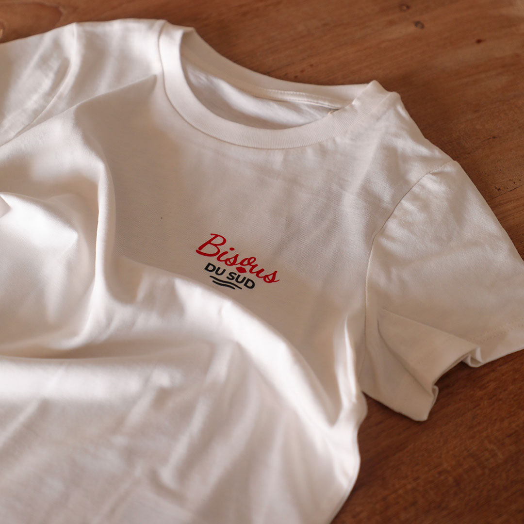 T-shirt coton BIO Ivory - Enfant – Bisous du Sud