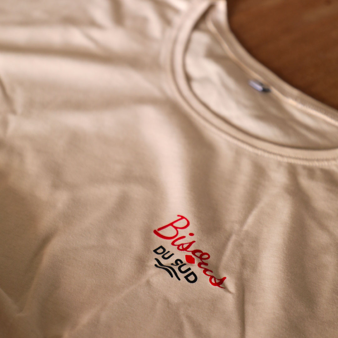 T-shirt jersey BIO Sand - Femme – Bisous du Sud