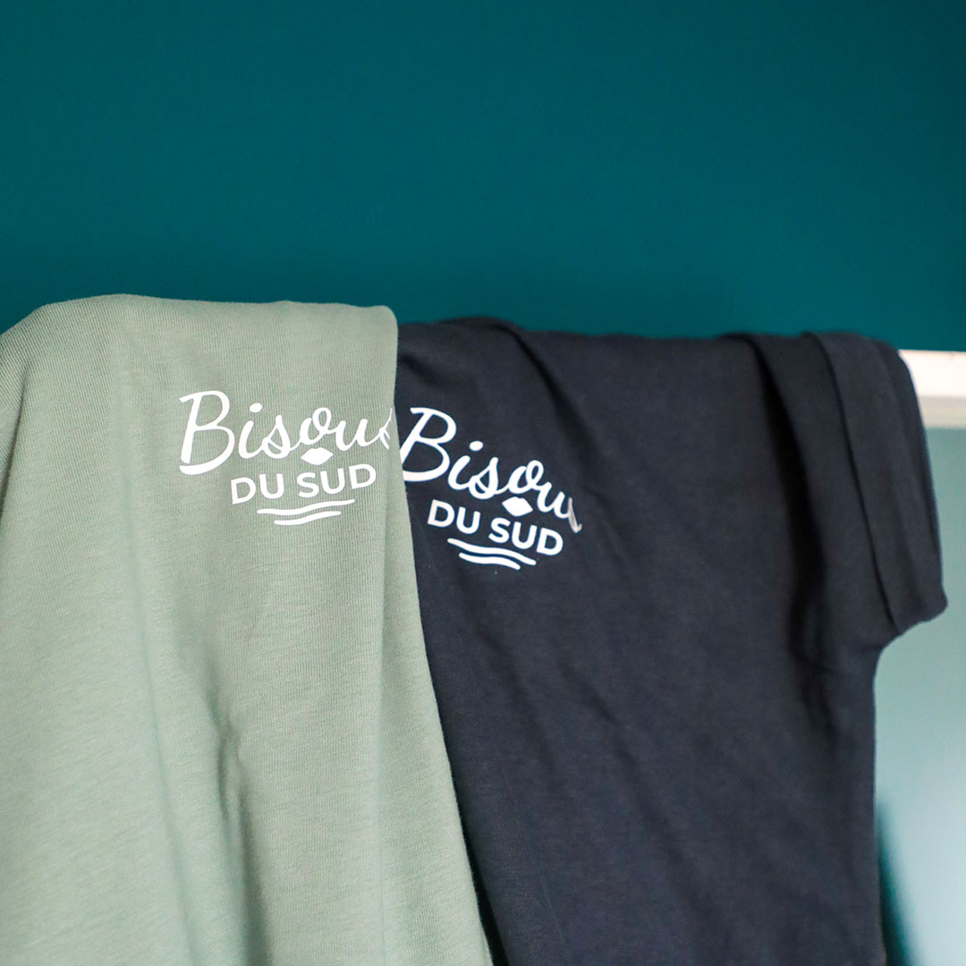 T-shirt jersey BIO navy - Femme – Bisous du Sud