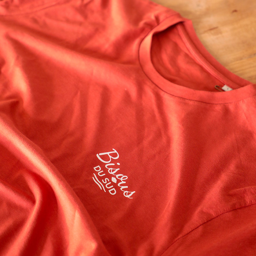 T-shirt coton BIO brick - Homme – Bisous du Sud