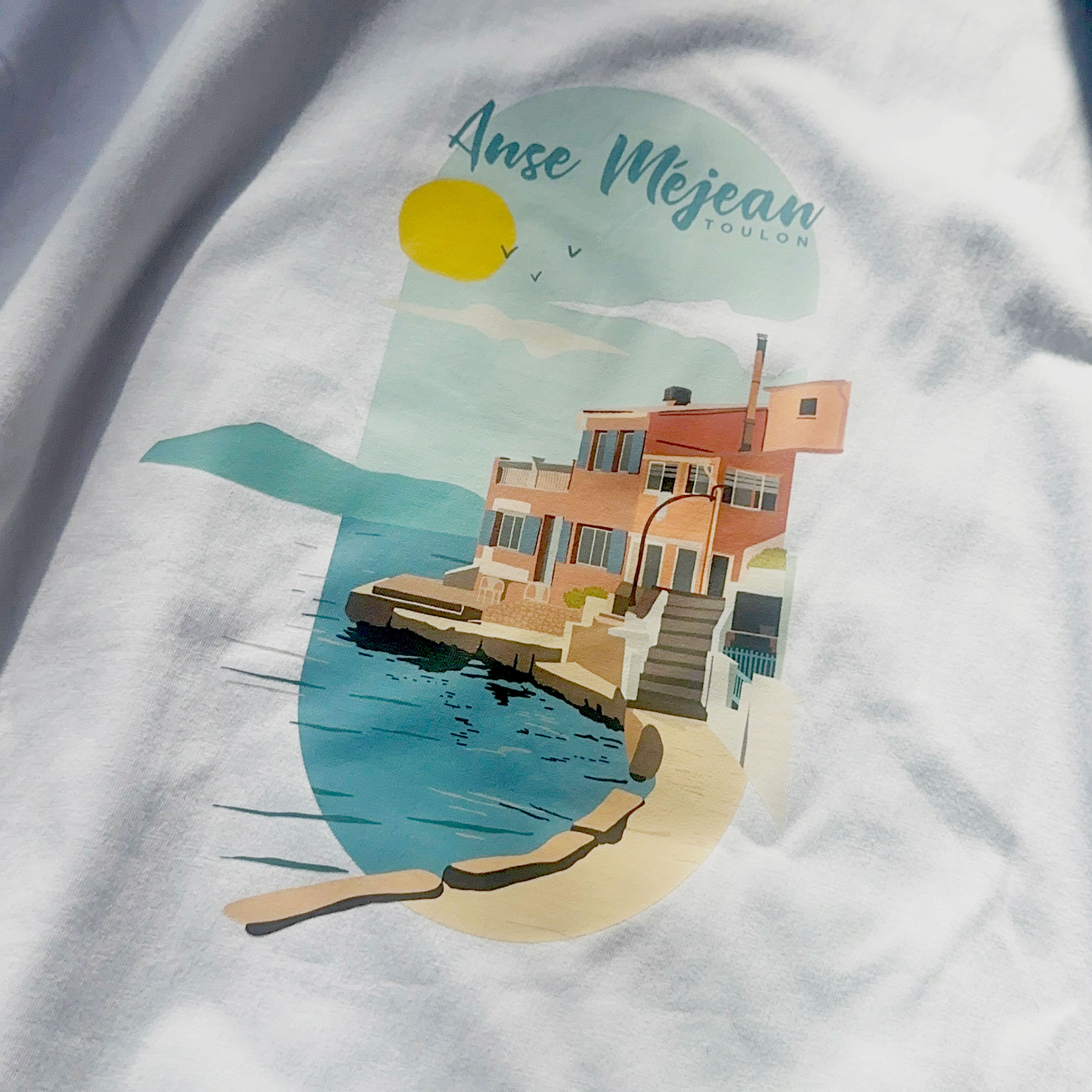 Collection "Villes du Sud" - Anse Méjean côté mer