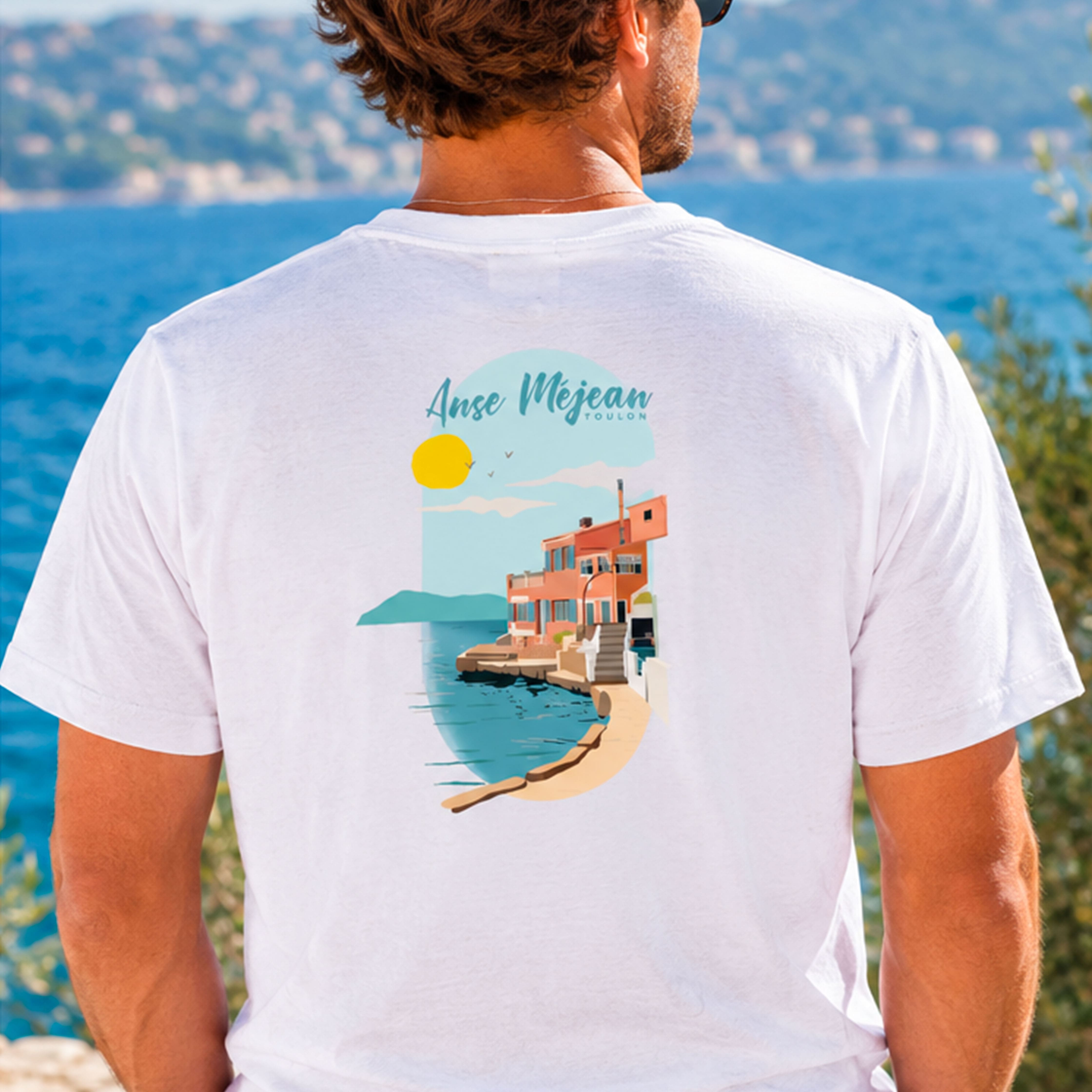 Collection "Villes du Sud" - Anse Méjean côté mer