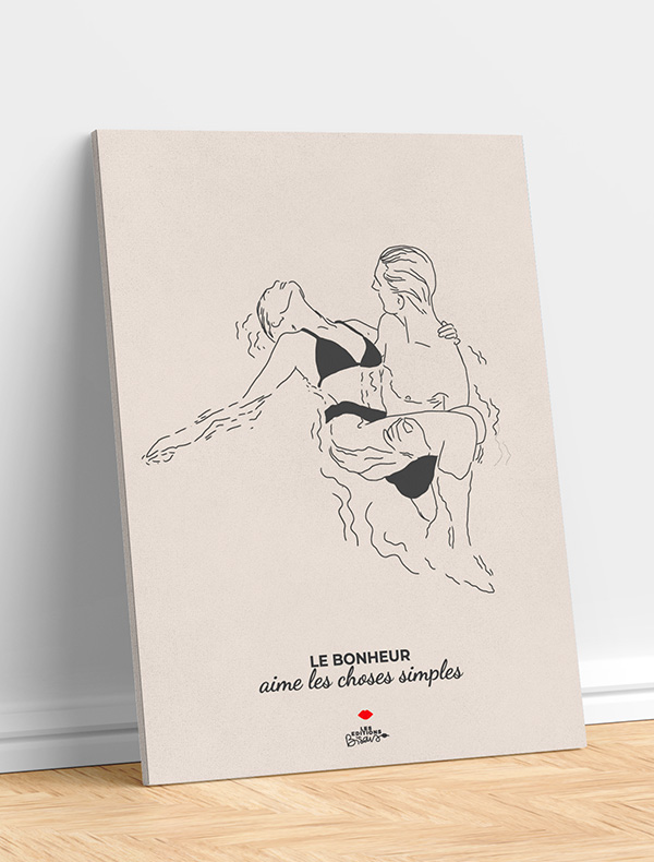 Le bonheur aime les choses simples